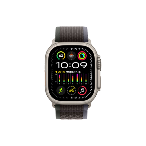 Apple Watch Ultra 2 49 mm Titanium Blue/Black