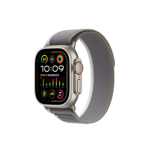 Apple Watch Ultra 2 49 mm Titanium Green/Gray