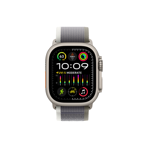 Apple Watch Ultra 2 49 mm Titanium Green/Gray
